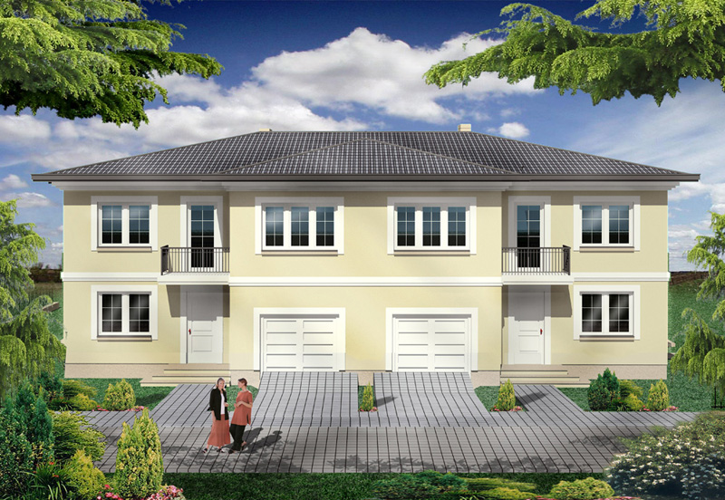 osiedle aleja chopina I lomianki blizniaki wizualizacja 03