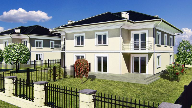 osiedle aleja chopina II lomianki blizniaki wizualizacja 04