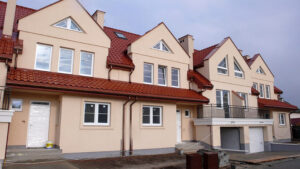osiedle przy osiedlowej lomianki domy szeregowe z budowy 02